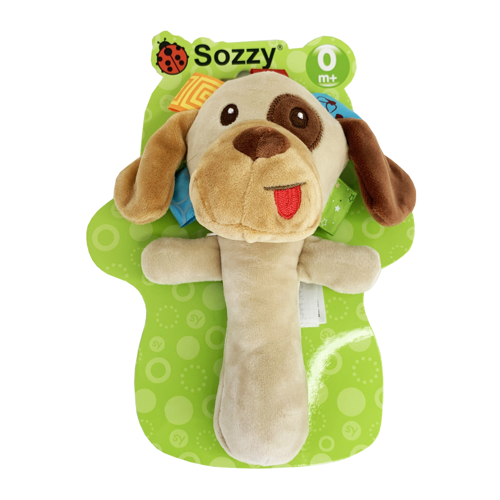 

Игрушка-пищалка Sozzy (Собачка), Голубой