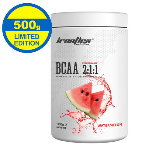 

Аминокислоты IronFlex BCAA Performance 2-1-1 500 г Арбуз Watermelon