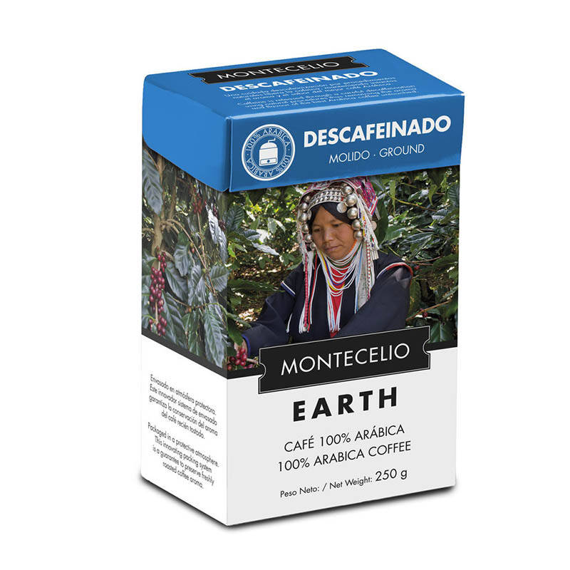 

Кофе Montecelio Арабика Без кофеина молотый 250г