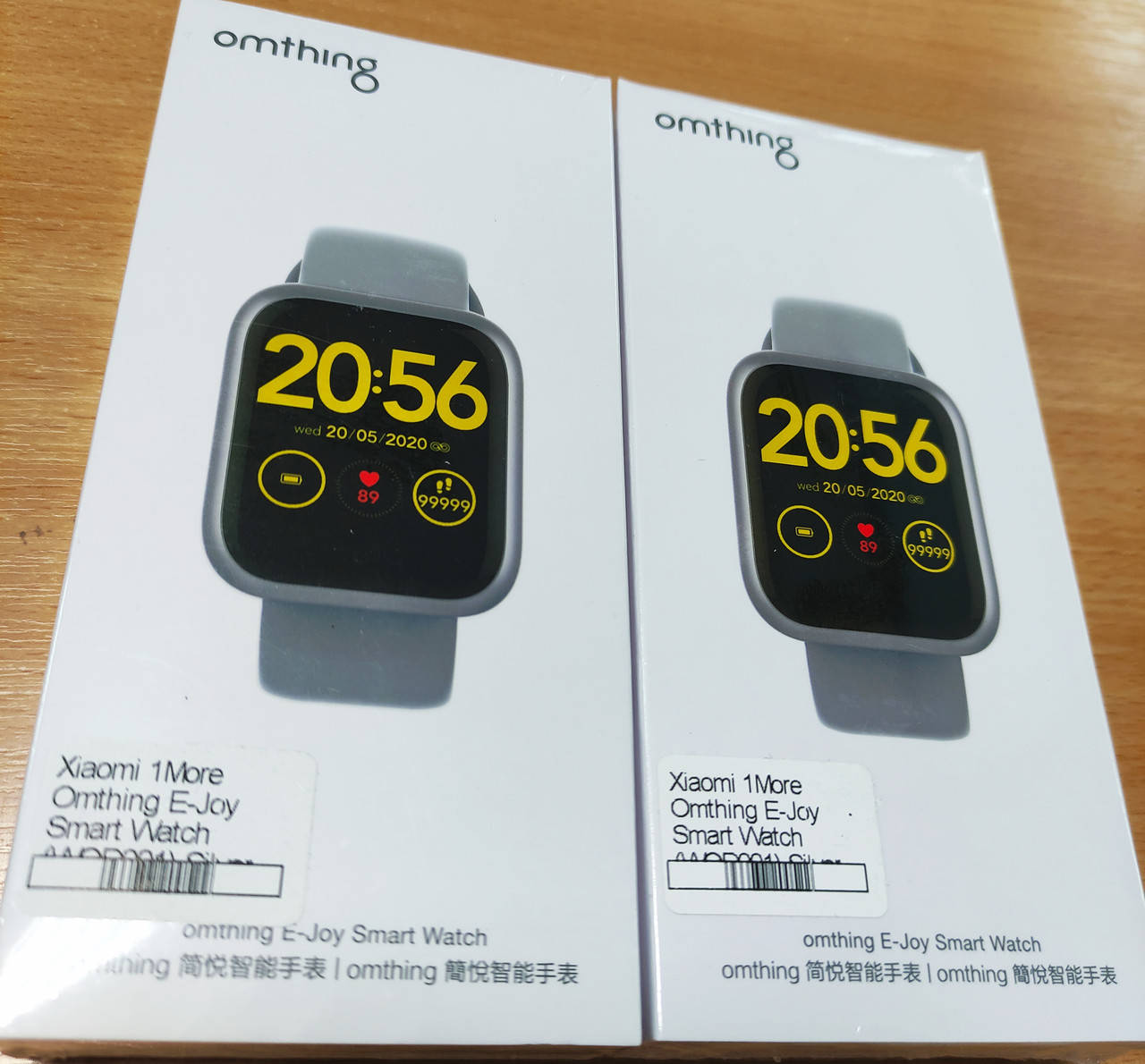 

Розумний годинник Xiaomi 1More Omthing E-Joy Smart Watch Black\Silver