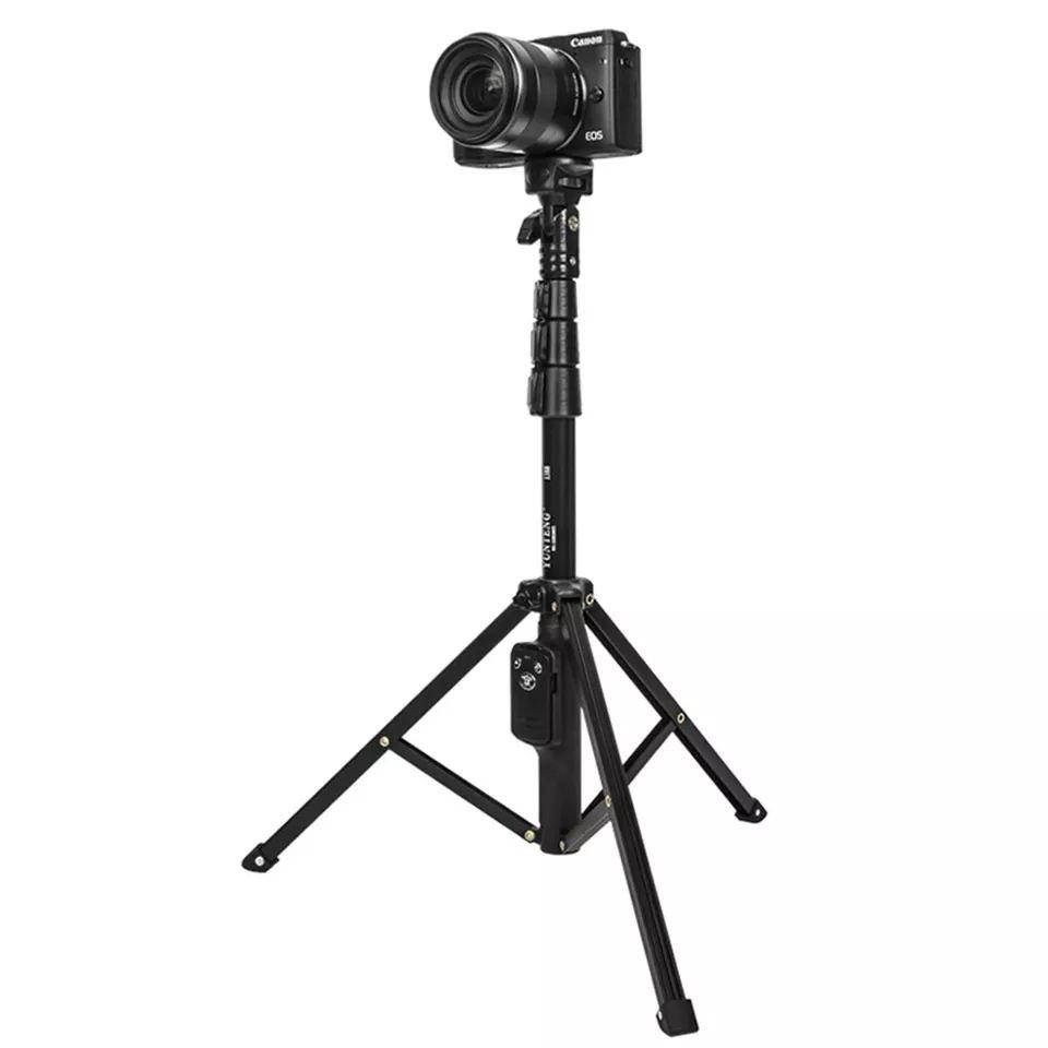 

Мобильный штатив-трипод 2 в 1 с пультом для смартфона YunTeng VCT-1388, Черный