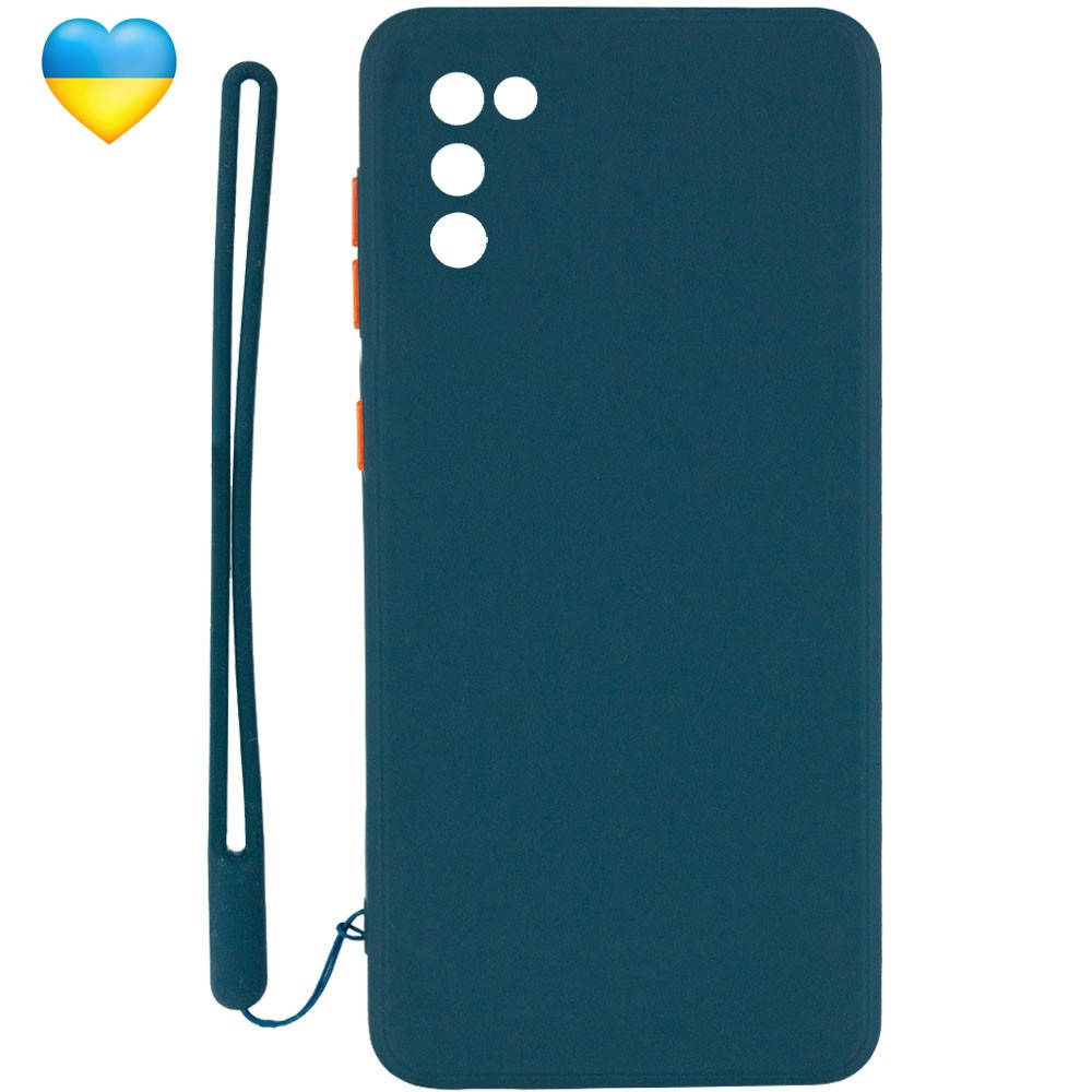 

Чехол с защитой камеры для Samsung Galaxy A03s / Чехол на самсунг А03с, Зелёный