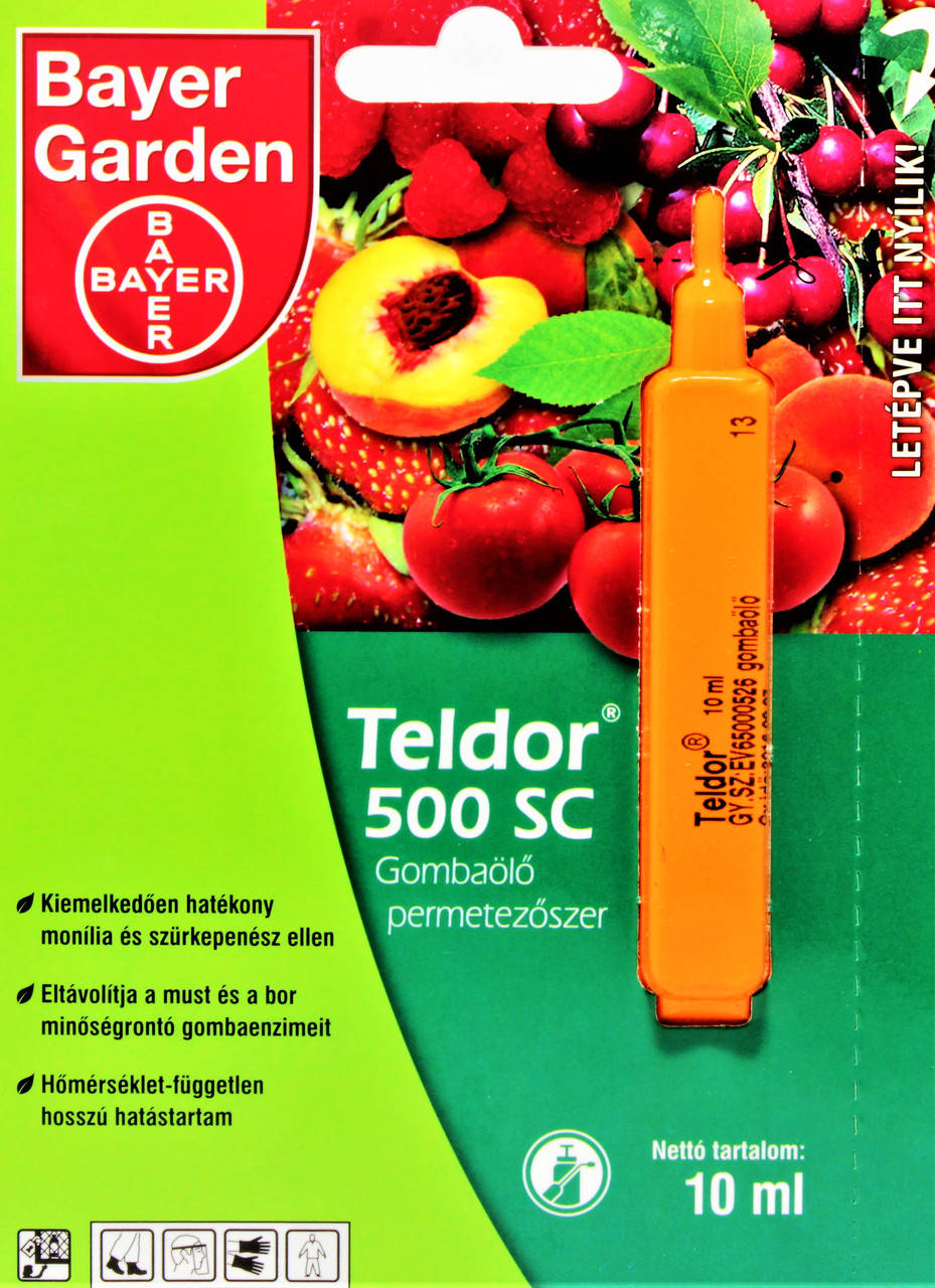 

Фунгицид ТЕЛЬДОР 50 WG в.г. BAYER 10 мл