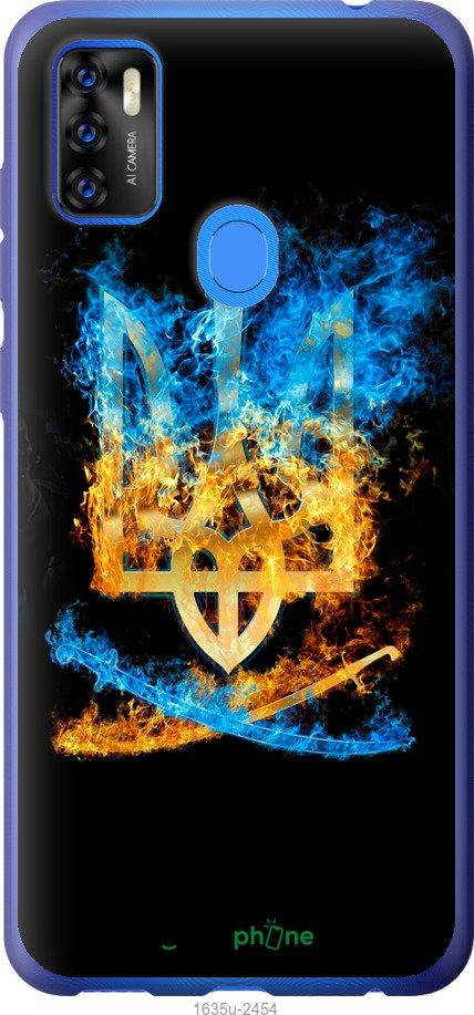 

Чехол на ZTE Blade A7S 2020 Герб "1635u-2454-56402", Черный