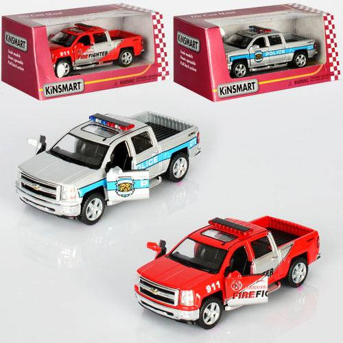 

Машина металл - CHEVROLET Silverado "KINSMART", Разные цвета