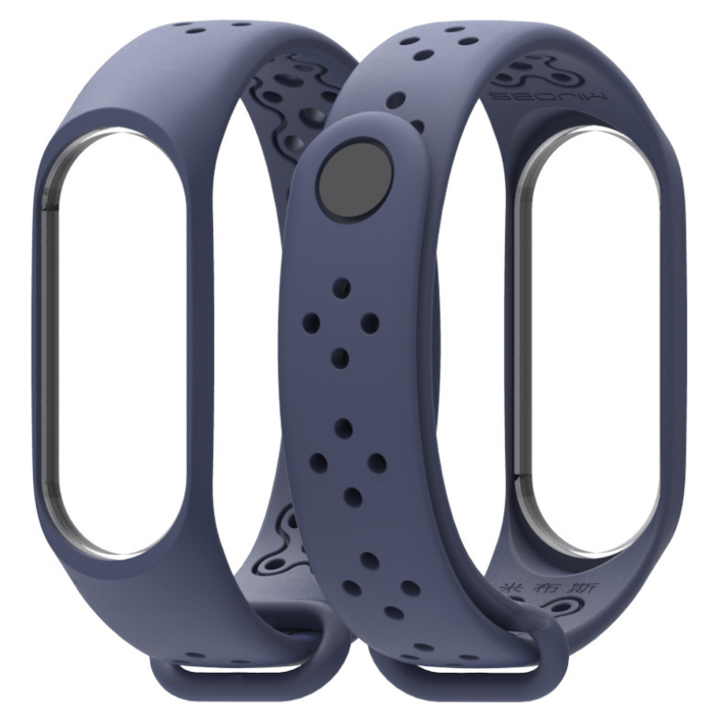 

Ремешок Xiaomi Mi Band 4 / 3 MiJobs Sport Light силиконовый Синий [1703]