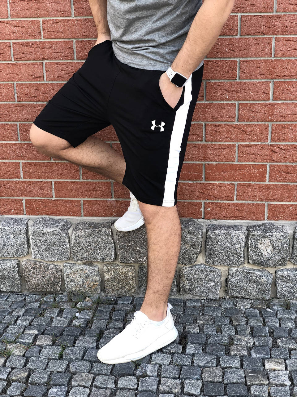 

Шорты Under Armour Шорти з лампасом чоловічі трикотажні, Разные цвета
