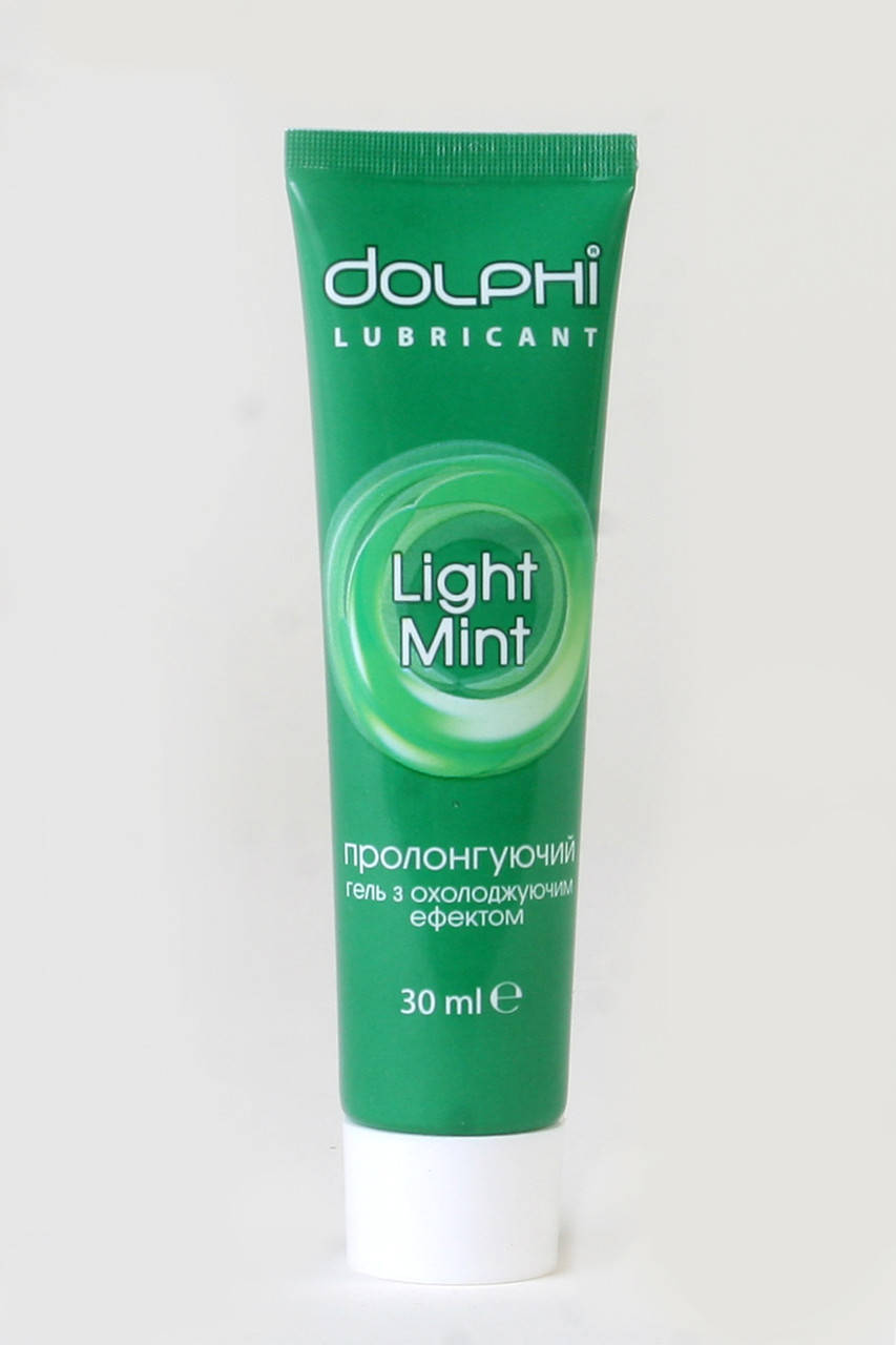 

Интимная гель-смазка Dolphi Light Mint 30мл