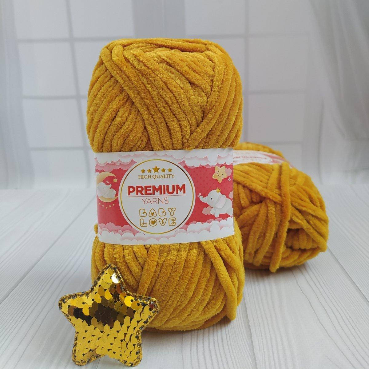 

Premium Yarns BABY LOVE №330 гірчичний
