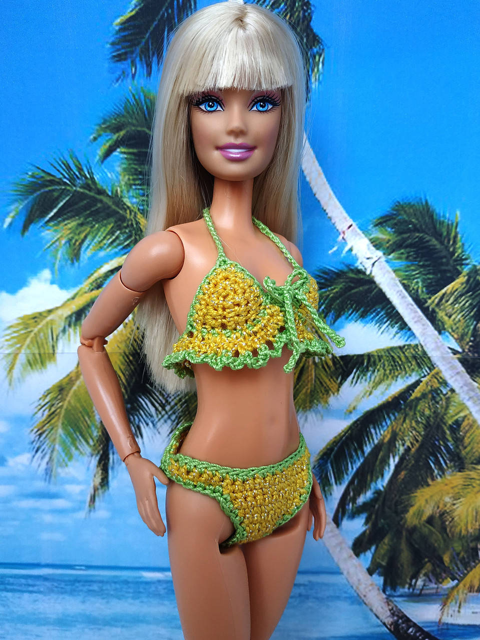 

Одежда для кукол Барби - купальник*