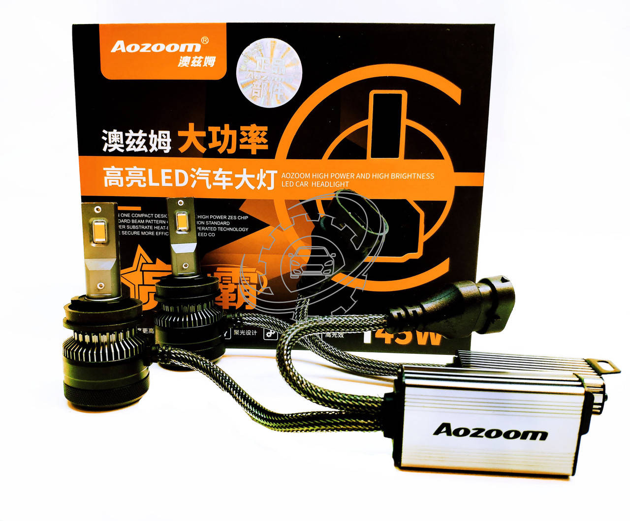 

Автолампы LED светодиодные Aozoom ALH-10 L8 Н11 H8 H9 H16 110Вт Canbus 8400Лм 12В