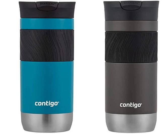 

Набор 2шт чашка термокружка Контиго 470мл термос Contigo 16 oz Byron SnapSeal Vacuum