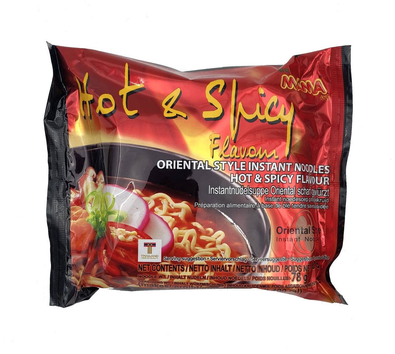 

Лапша быстрого приготовления Hot&Spicy Jumbo Mama 90 г