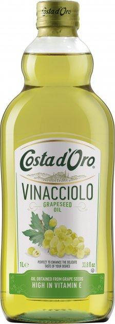 

Масло из виноградных косточек Costa d'Oro Grapeseed 1л, 8шт/ящ