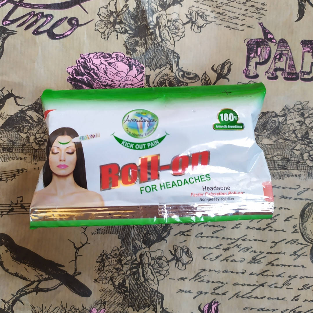 

Роликовый карандаш Амрутанджан, Amrutanjan Roll On, 10 гр