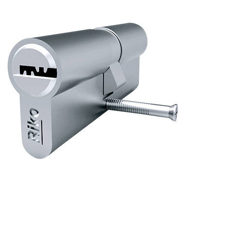 

Цилиндр замка Riko Lock cylinder 40х40-5С/Р сатин