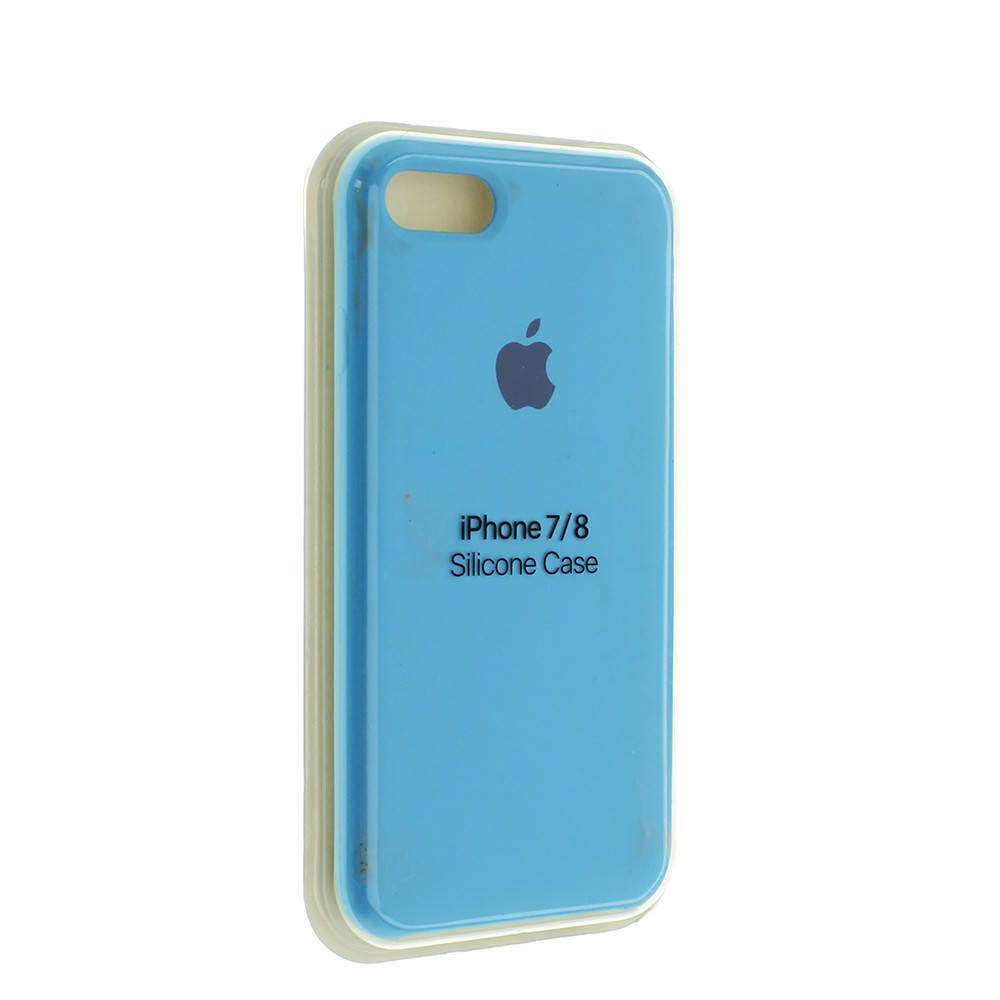 

Чехол Silicon iPhone 7 - "Голубой №16"