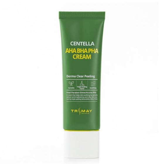 

Крем с кислотами и центеллой TRIMAY Centella AHA BHA PHA Cream