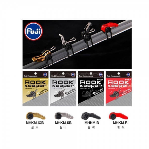 

Держатель крючка Fuji Hook Keeper MHKM Black NEW