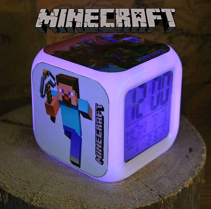

Настольные часы Майнкрафт "Personages" / Minecraft