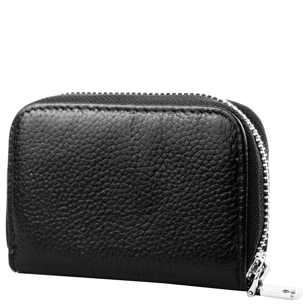

Женский кожаный кошелек (A961001-black) Amelie Galanti 10,5х6,5х2 см Черный