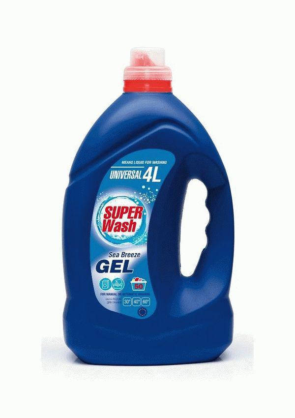 

Гель для стирки Пуся Super Wash Universal Супер Вош 4 л
