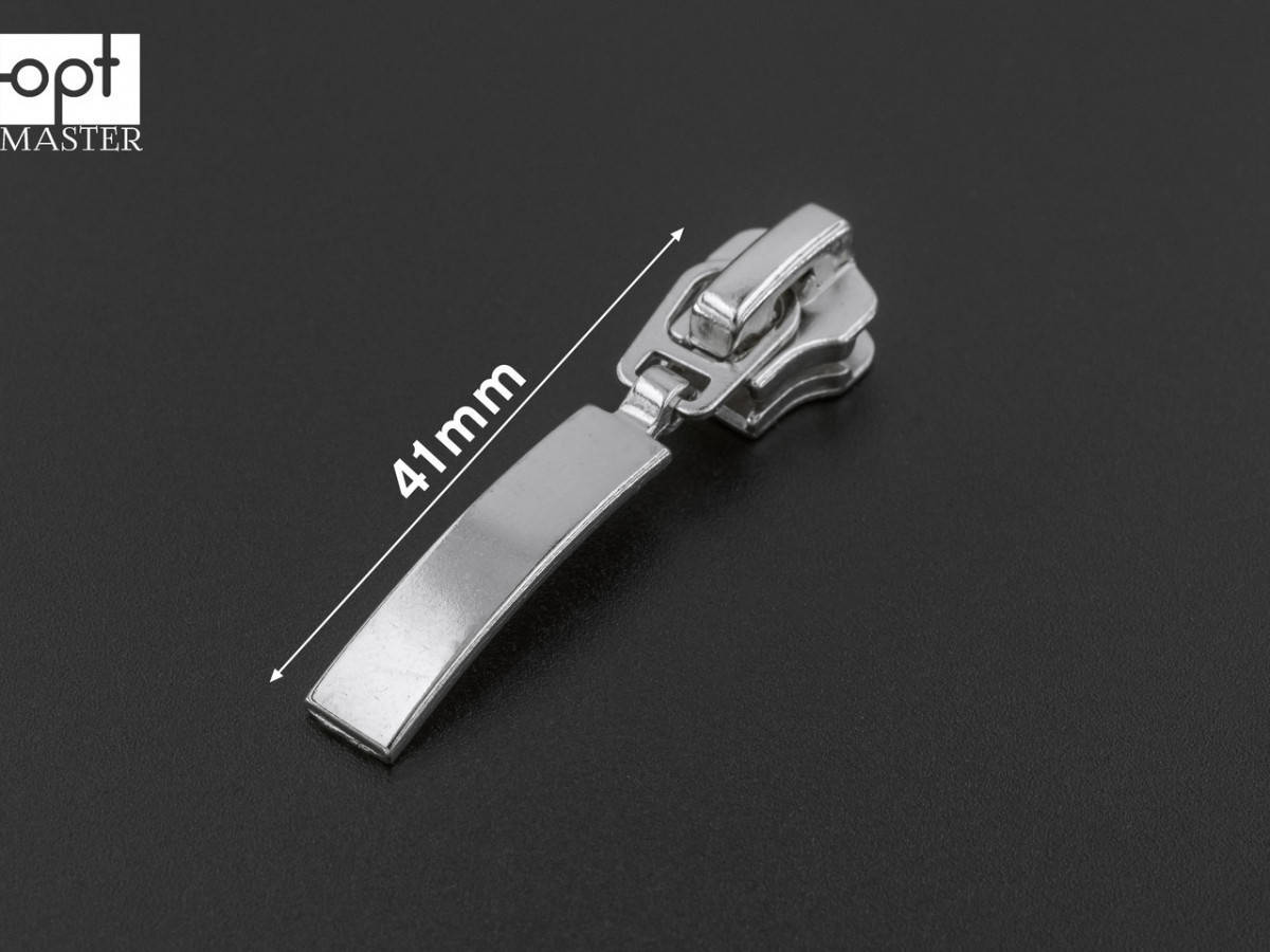 

Бегунок №5 на металлическую молнию (с фиксатором), цв.никель, арт. HH-2874