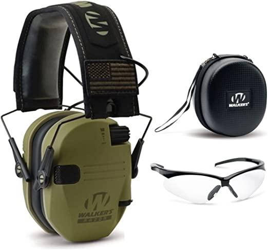 

Набор: активные наушники Walker's Razor, чехол, тактические очки