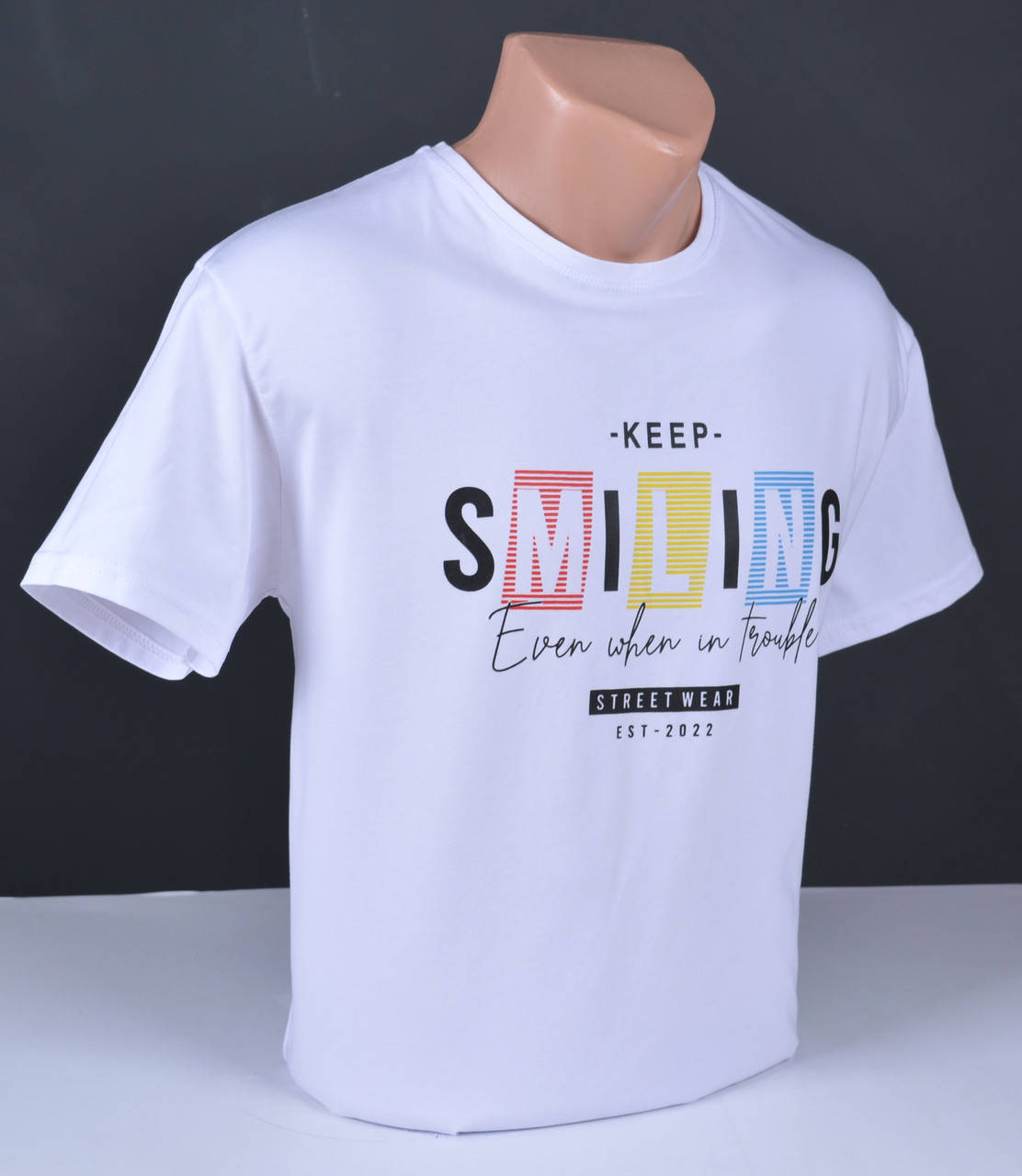 

Мужская футболка БОЛЬШОГО РАЗМЕРА белая Турция 4506 4XL