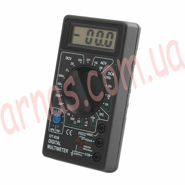 

Мультиметр (тестер) DT838 цифровой