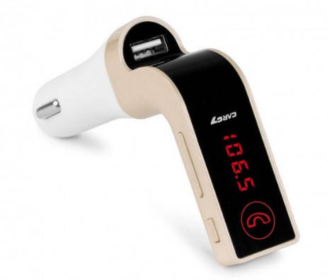 

FM трансмиттер автомобильный Car G7 Gold