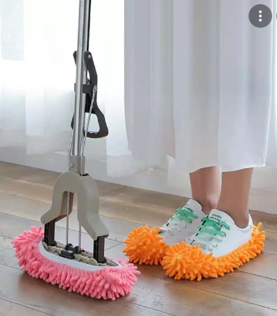 

Домашние тапочки для уборки .Микрофибра, Разные цвета