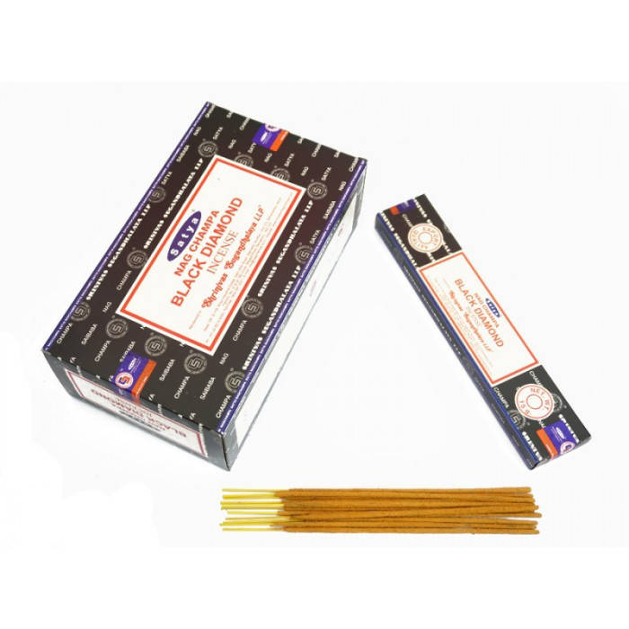 

Satya Black Diamond (плоская пачка) 15 грамм, Черный