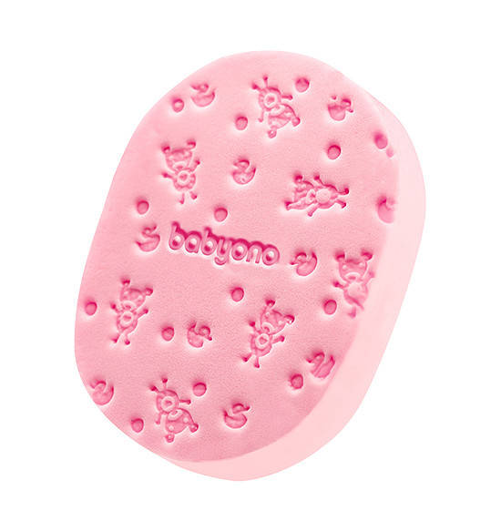 

Мочалка для купания младенцев Babyono, Pink