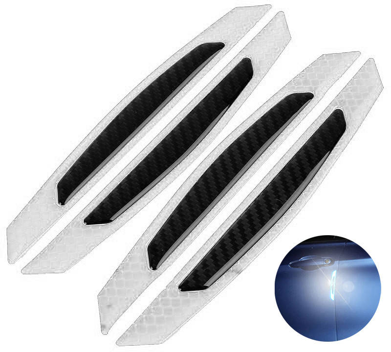 

Светоотражающие Наклейки Epoxy на Двери Авто (4 шт) White, Красный