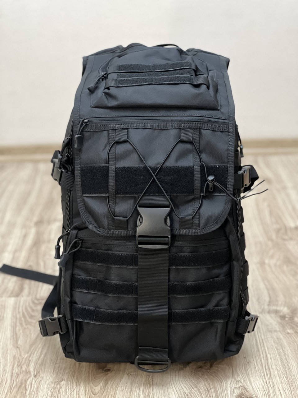 

Рюкзак тактический чёрный, Черный