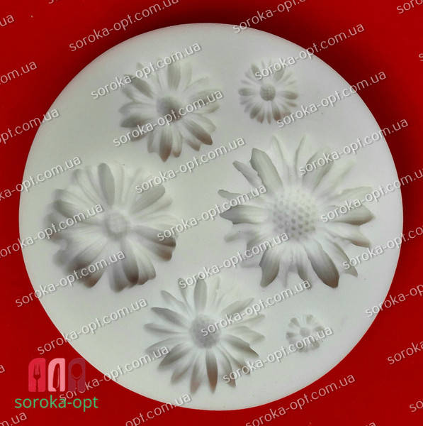 

МОЛД СИЛИКОНОВЫЙ "ПОЛЕВЫЕ ЦВЕТЫ"