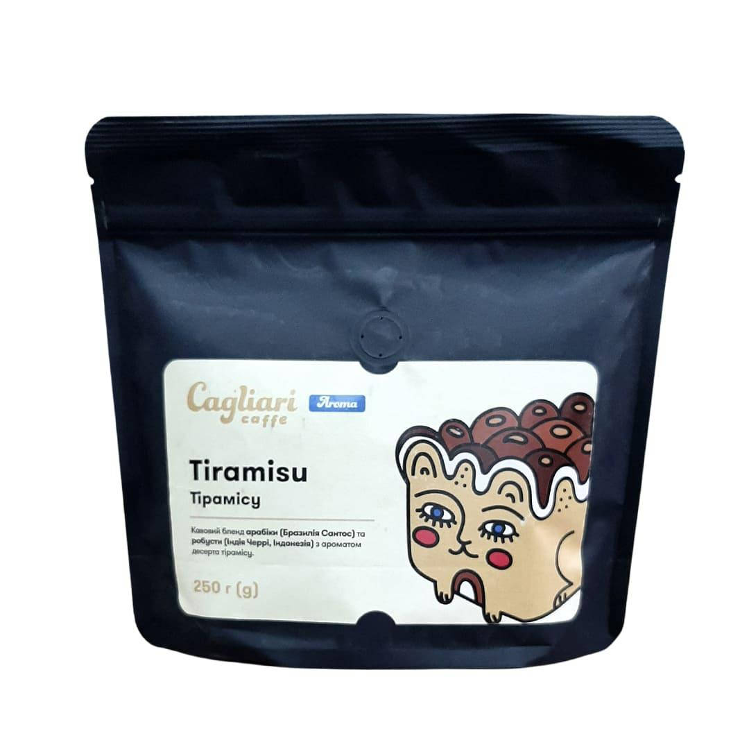 

Кофе в зернах ароматизированный Cagliari Caffe Тирамису 250 г