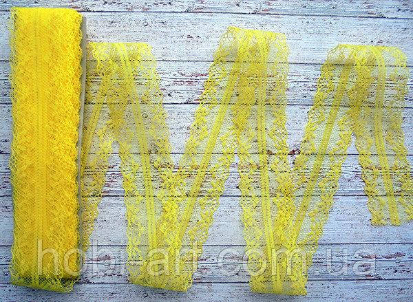 

Кружево "павутинка" 4см № 13 жовте