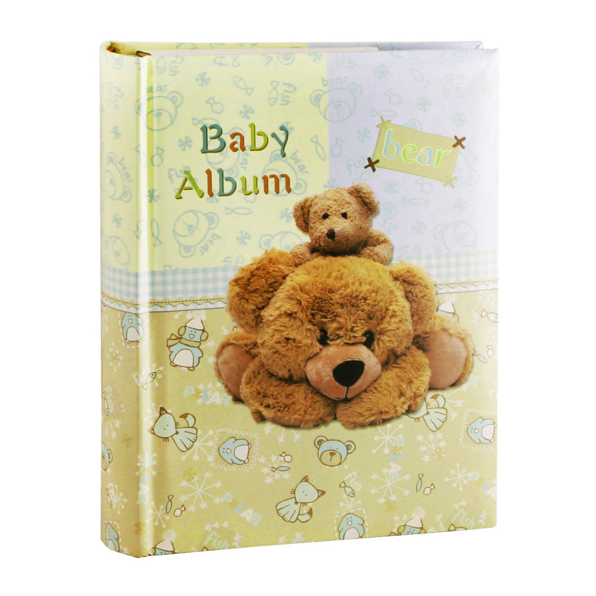 

Фотоальбом Bear 200ф. 10х15см. Olive