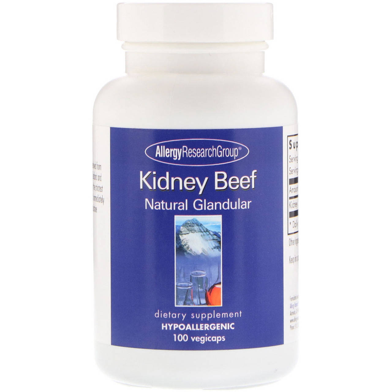 

Allergy Research Kidney Beef / Говяжьи почки 100 капсул