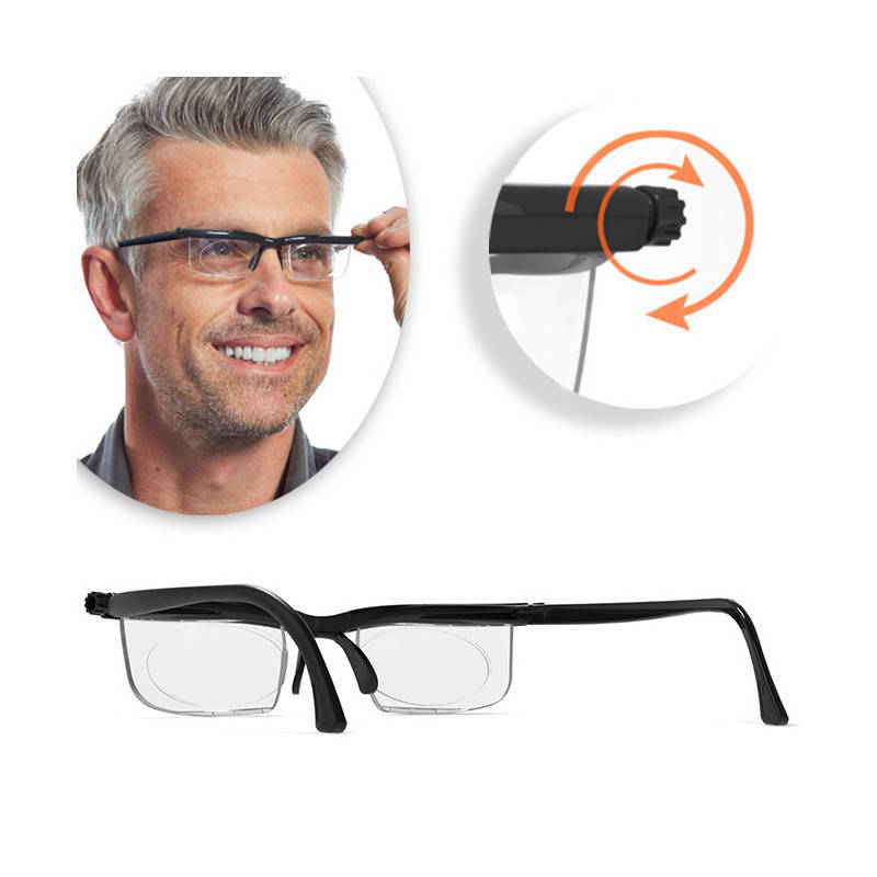 

Очки универсальные для зрения Dial Vision, Черный