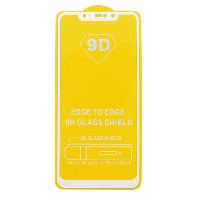 

Защитное стекло Full Cover 9D на Xiaomi Redmi Note 6 / Note 6 Pro White