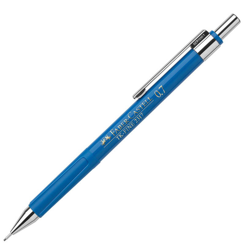 

Олівець механічний Faber-Castell TK-FINE 2317 0.7мм синій (25806), Синий