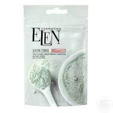 

ELEN cosmetics Глина зелена Лопух та арнік 50г
