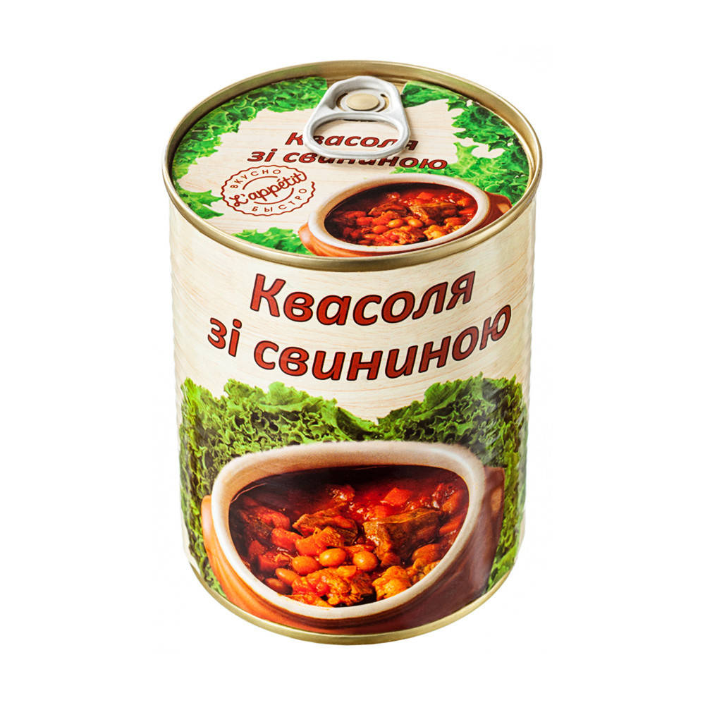 

Фасоль со свининой L'appetit 350 г (4820177070097)