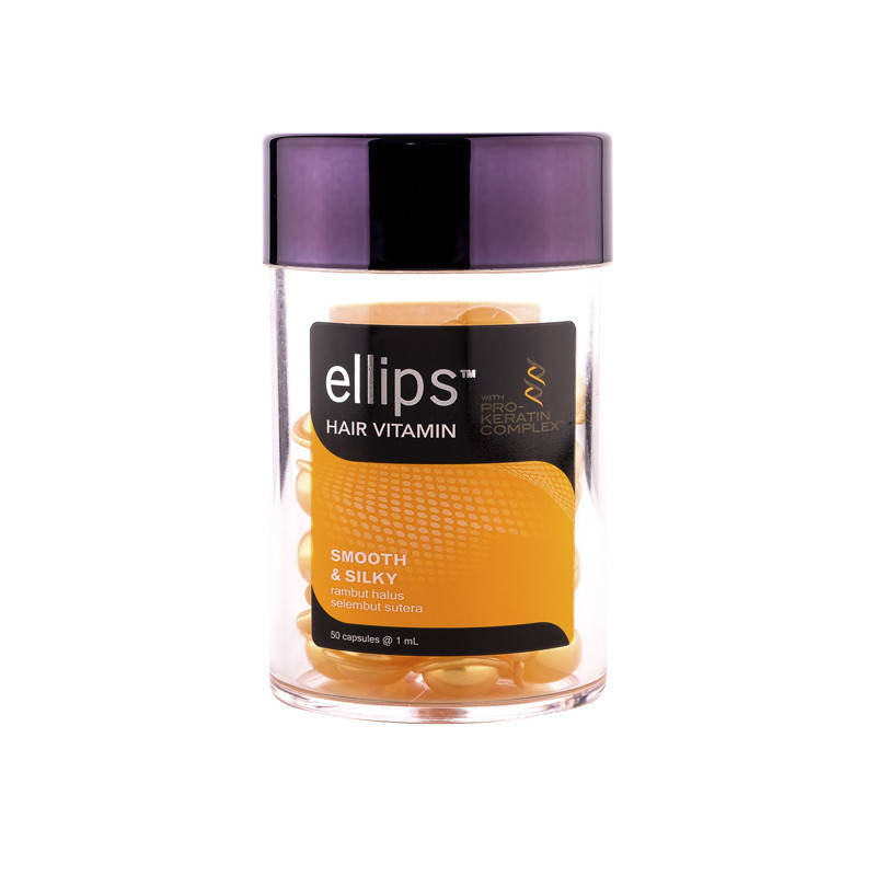 

Витамины для волос Ellips Hair Vitamin Безупречный шелк с Про-Кератиновым Комплексом