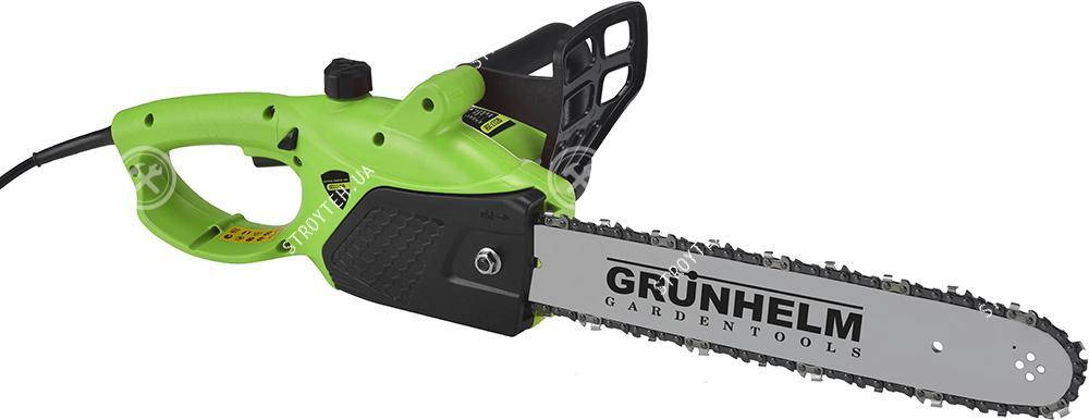 

Электропила цепная Grunhelm GES17-35B, мощность 1700 вт, длина шины 35 см