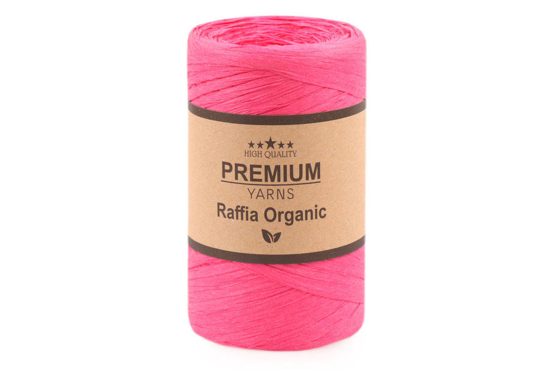 

Premium Yarn Raffia Organic, Розовый №13
