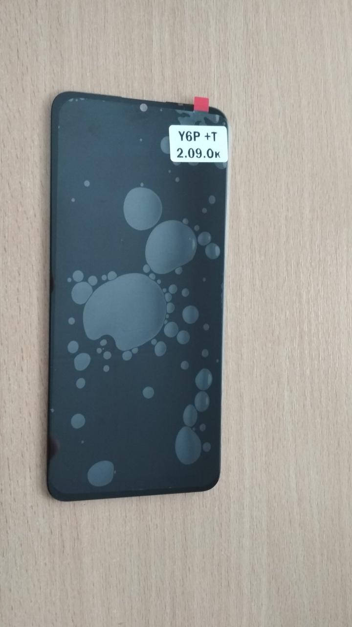 

Дисплей для Huawei Y6p; Honor 9A + touchscreen, черный, MED-LX9,MED-LX9N